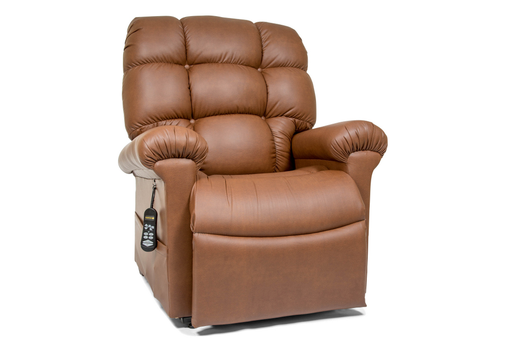 Photo of the Cloud lift chair in Bridle color.