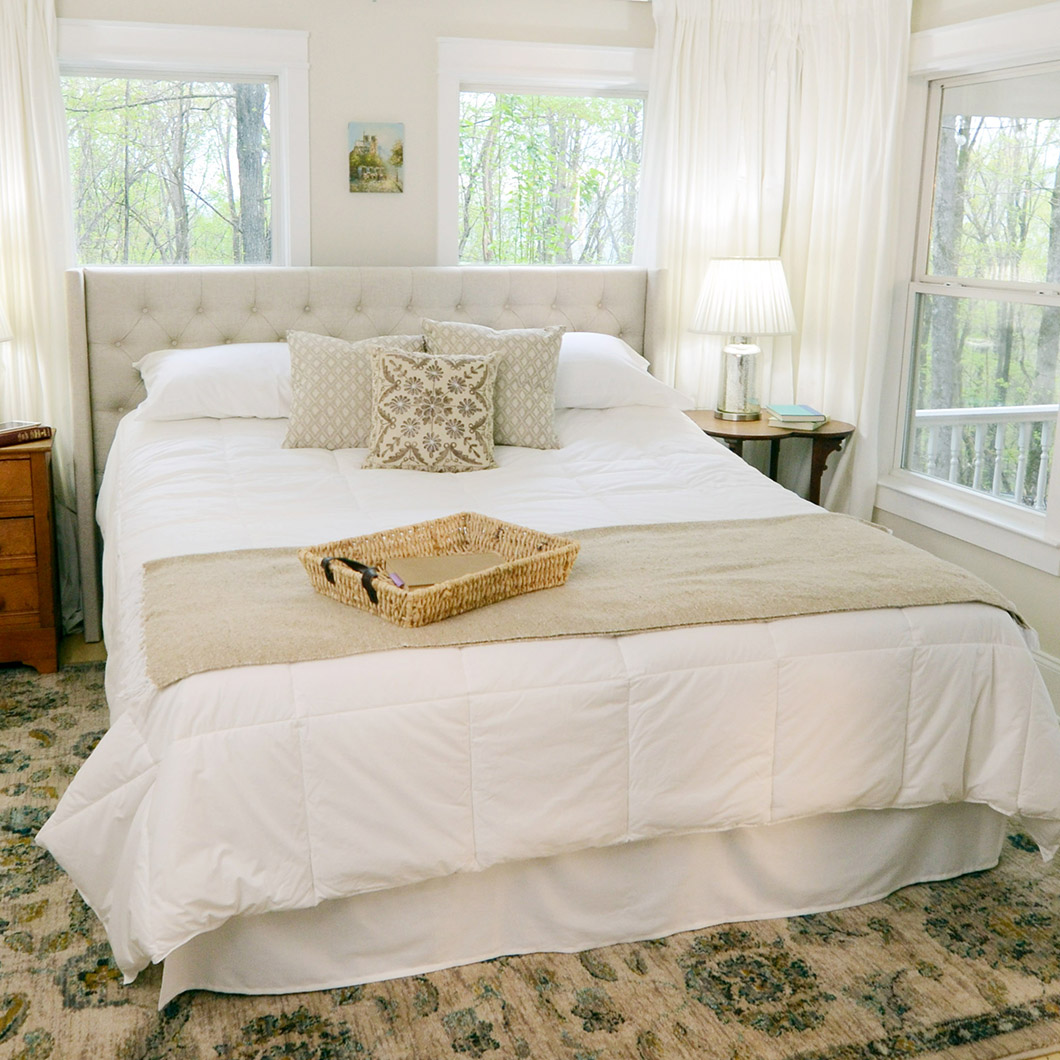 Flexabed Premier Bed in Room Photo of the Flexabed Premier bed in a bedroom.