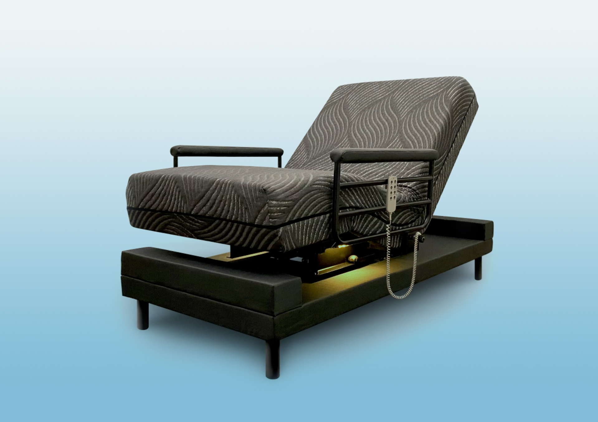 Image of Independence UPbed in resting position