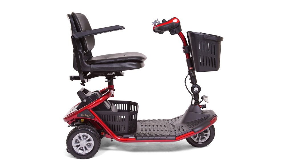 Photo of the LiteRider from the side.