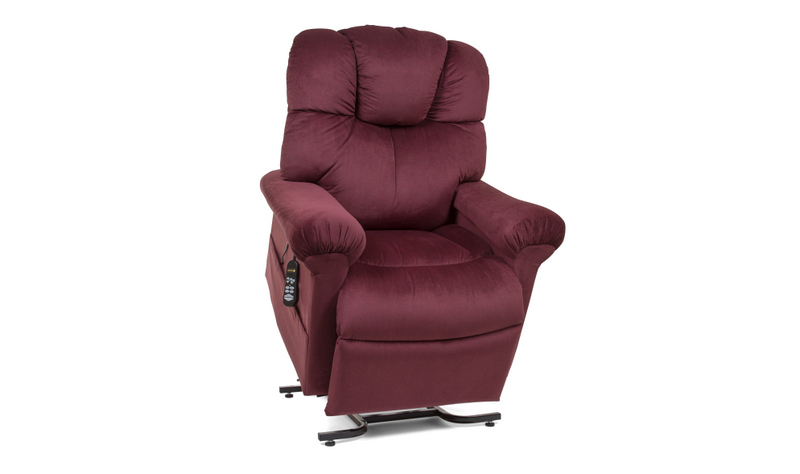 Power Cloud Lift Chair Porto Standing Photo of the Power Cloud lift chair in Porto color in standing position.
