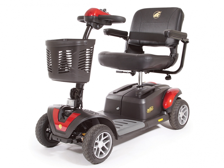 Photo of the Buzzaround EX scooter.