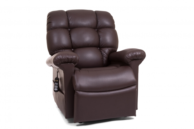 Photo of the Cloud lift chair in the sitting position.