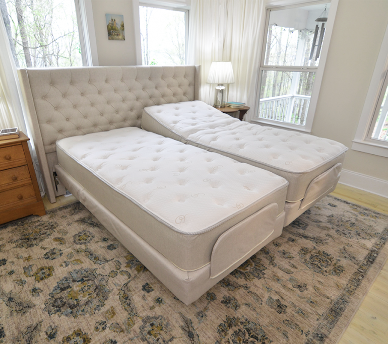 Photo of the Flexabed Premier Full Adjustable Bed.
