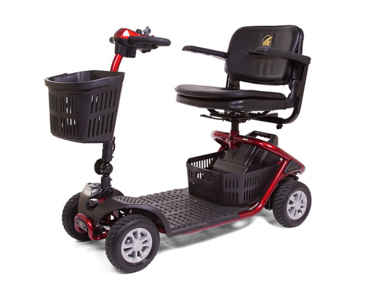 Photo of the LiteRider 4-wheel scooter.