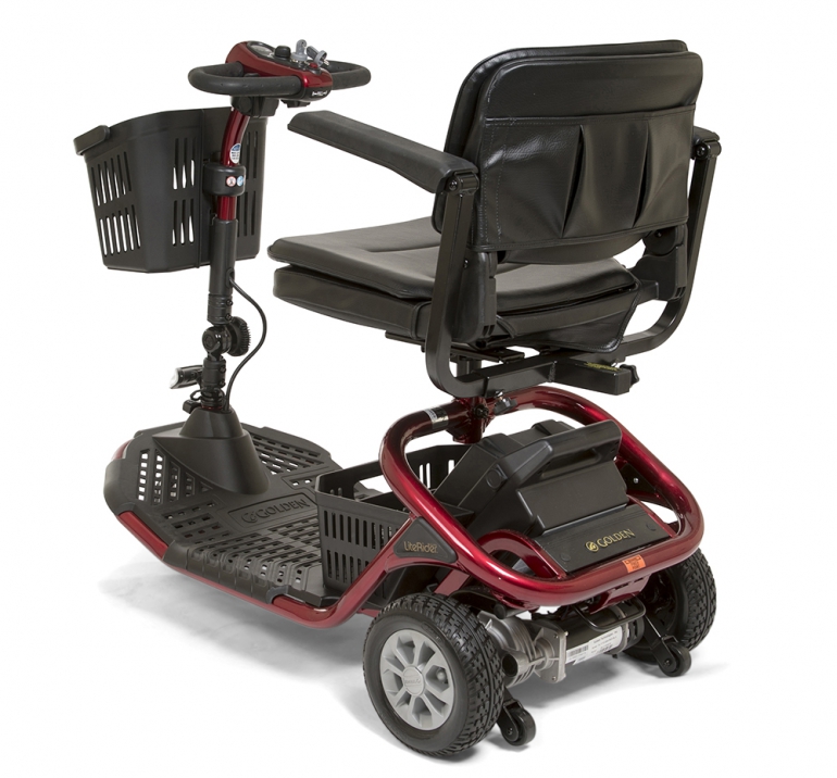 Photo of the LiteRider from the back.