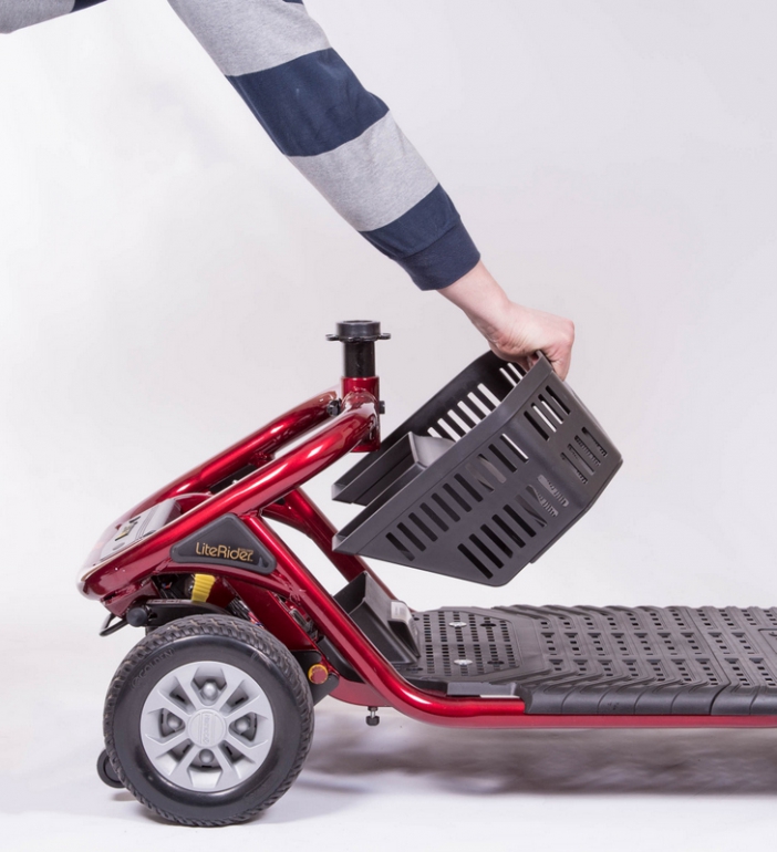 Photo of the LiteRider Basket lift off.