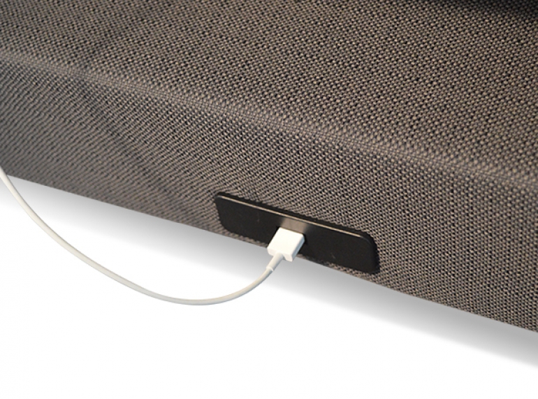 Image of built in USB plug