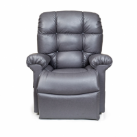 Photo of the Cloud lift chair in grey color. thumbnail