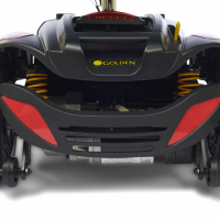 Buzzaround Close Up thumbnail Photo of the Buzzaround Scooter close up. thumbnail