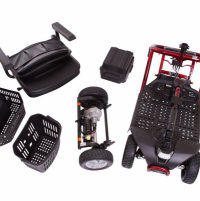 LiteRider 4-Wheel Parts thumbnail Photo of parts for the LiteRider 4-wheel. thumbnail