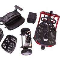 Photo of the LiteRider parts. thumbnail