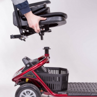 Photo of LiteRider seat take off step 1. thumbnail
