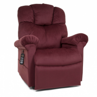 Photo of the Power Cloud lift chair in Porto color in sitting position. thumbnail