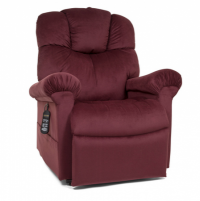 Power Cloud Lift Chair Porto Sitting thumbnail Photo of the Power Cloud lift chair in Porto color in sitting position. thumbnail